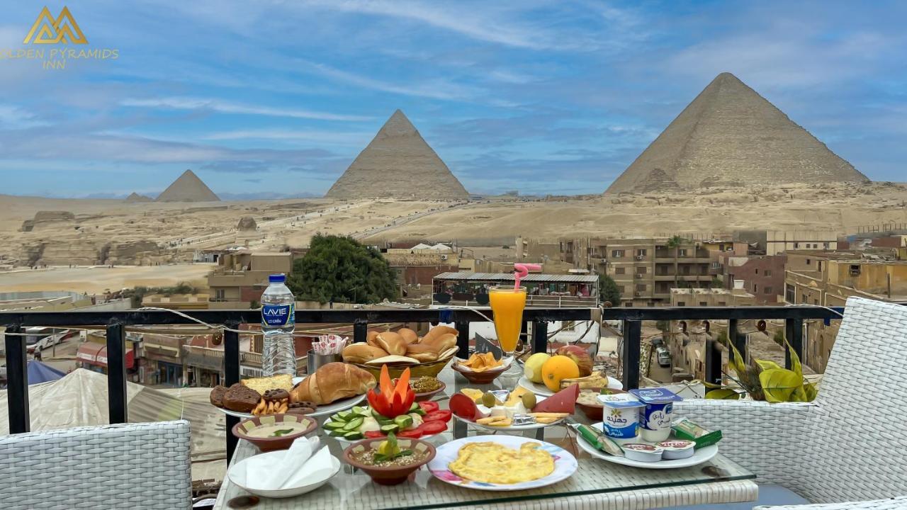 Golden Pyramids Inn Kafret el-Gabal Exterior foto