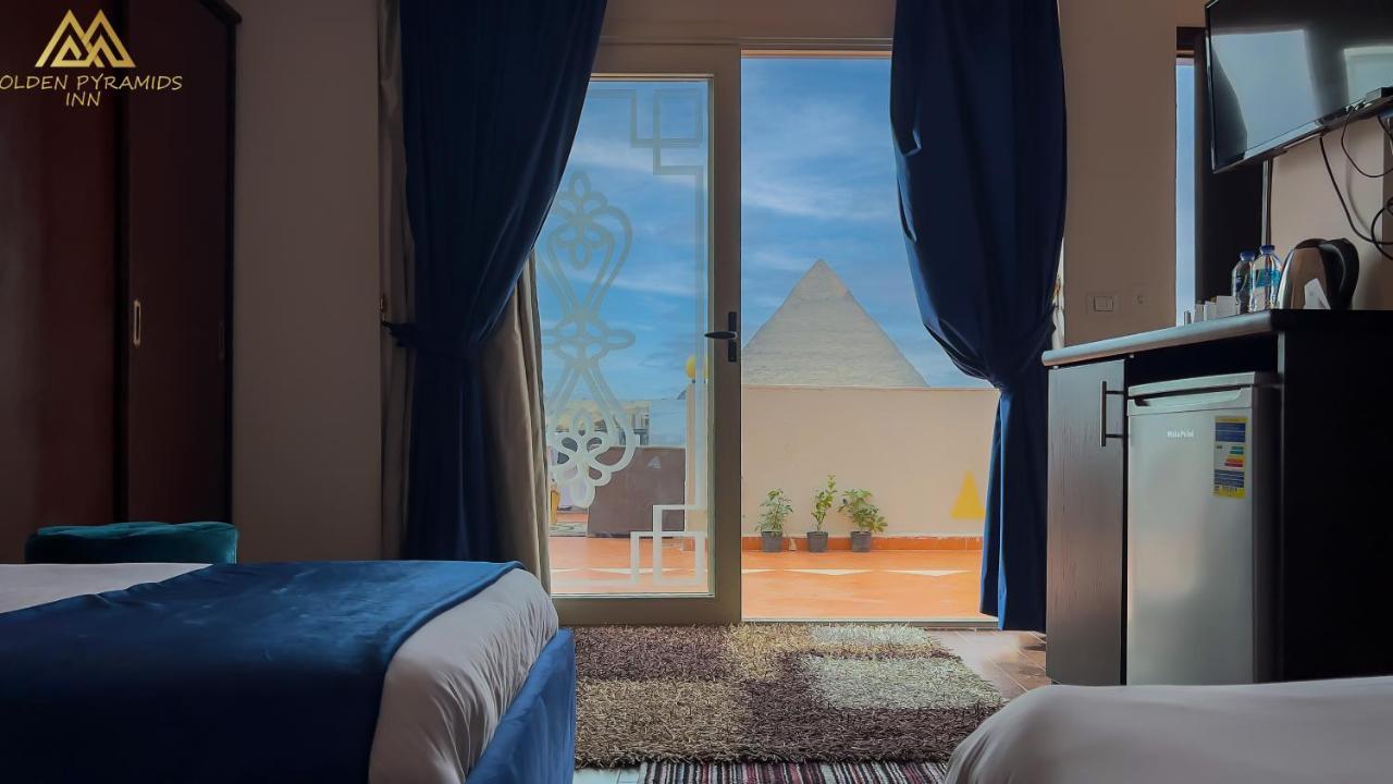 Golden Pyramids Inn Kafret el-Gabal Exterior foto