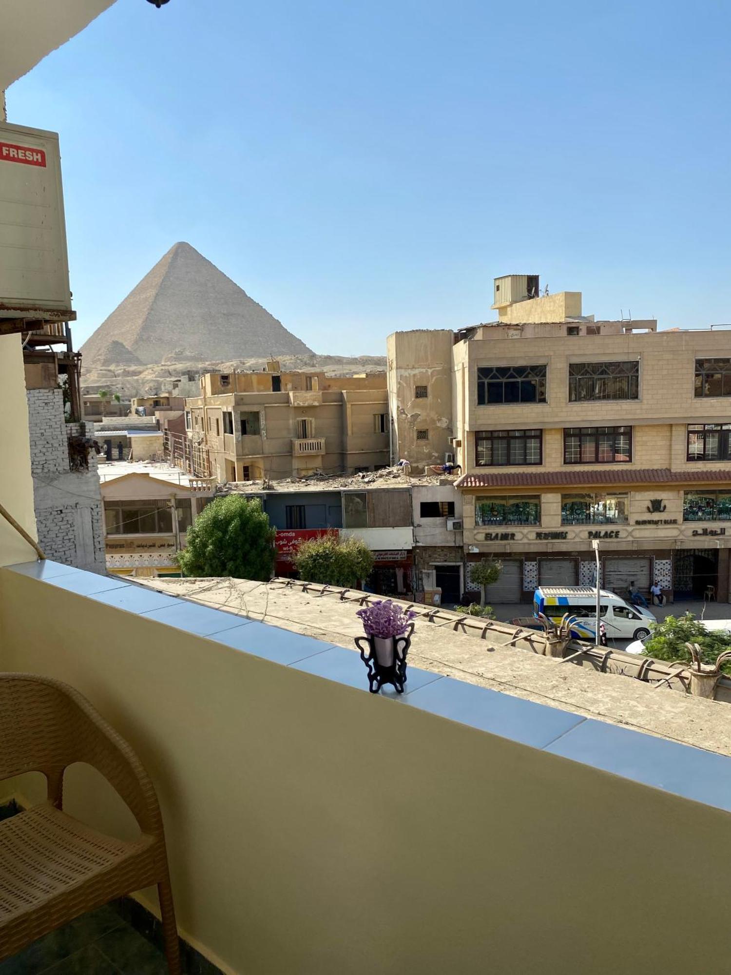 Golden Pyramids Inn Kafret el-Gabal Exterior foto
