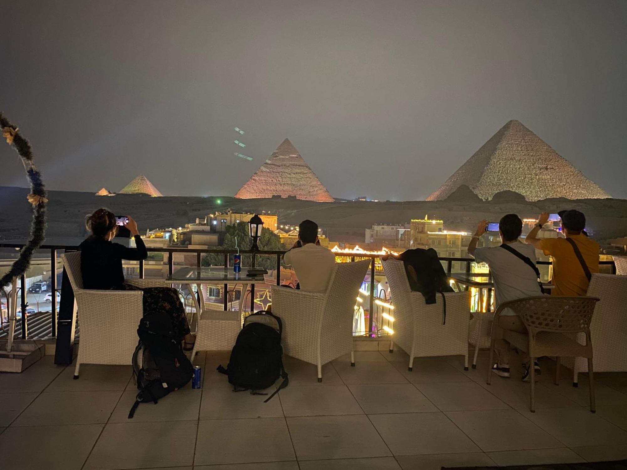 Golden Pyramids Inn Kafret el-Gabal Exterior foto