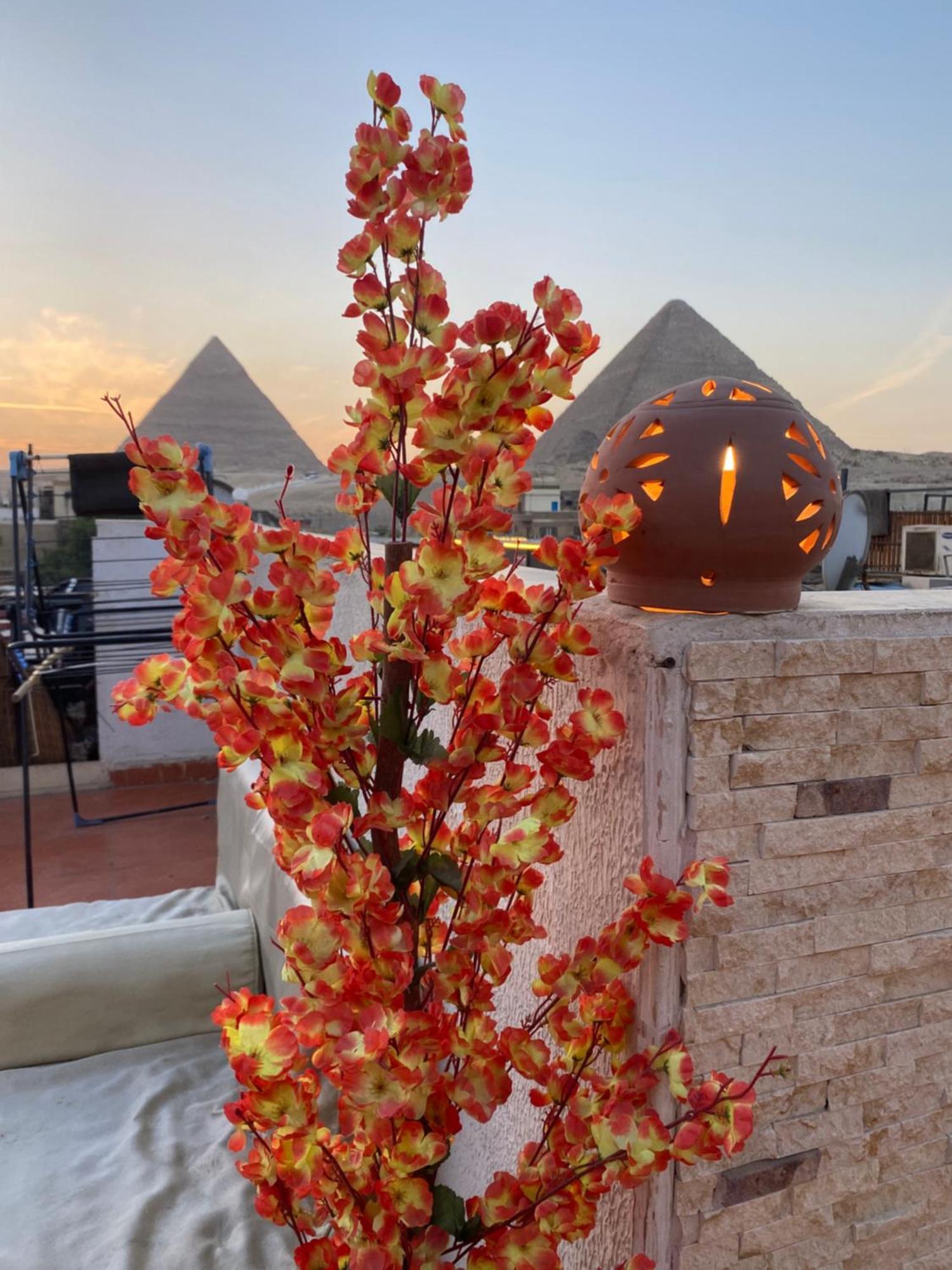 Golden Pyramids Inn Kafret el-Gabal Exterior foto