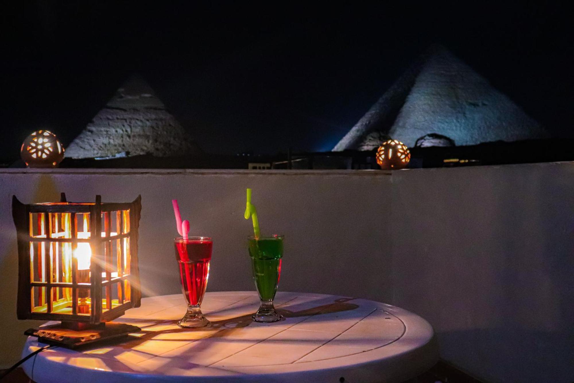 Golden Pyramids Inn Kafret el-Gabal Exterior foto